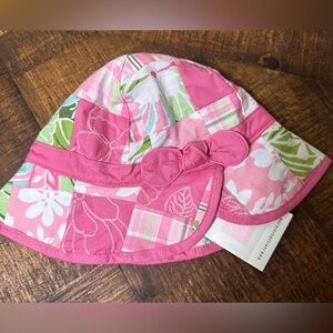 NWT Janie & Jack‎ 6-12 months Pink Patchwork Hat